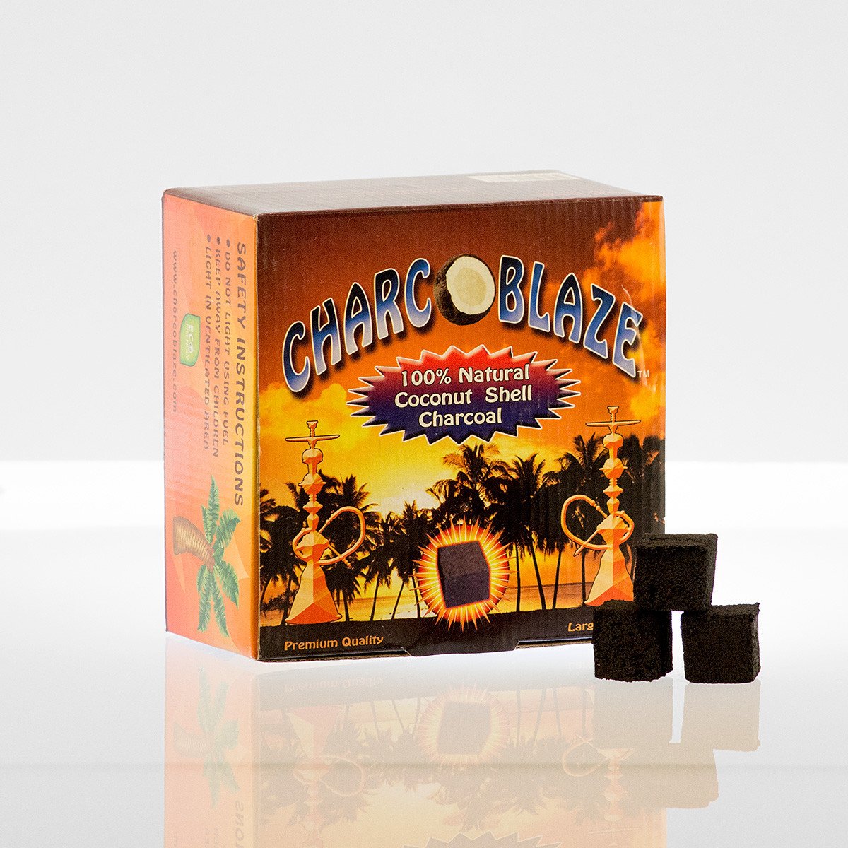 Charcoblaze Hookah Charcoal 108pcs Cubes