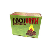 CocoUrth Hex Hookah Charcoals 30 Pieces