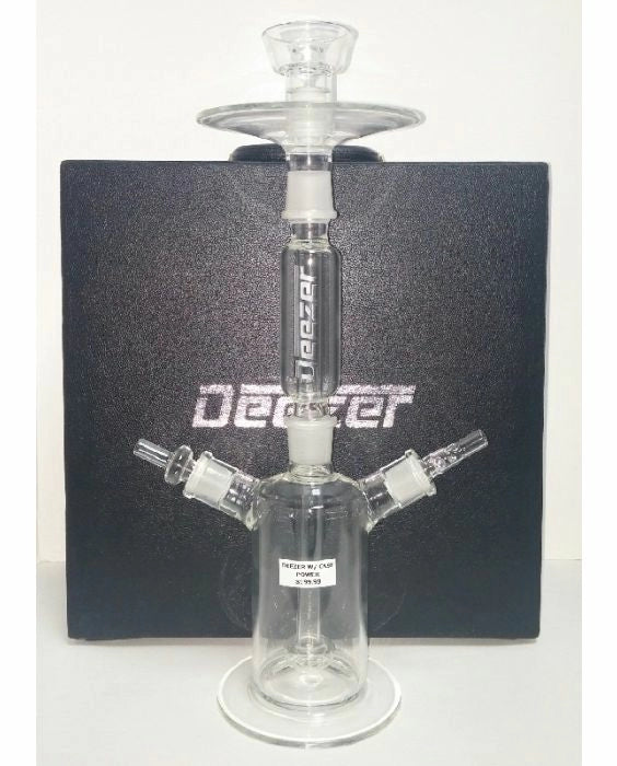 Deezer Power Glass Hookah with Case 19"