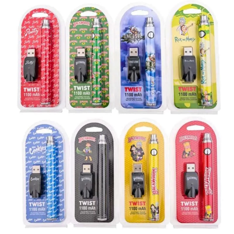 evod vape batteries EVOD Twist Variable Voltage Battery