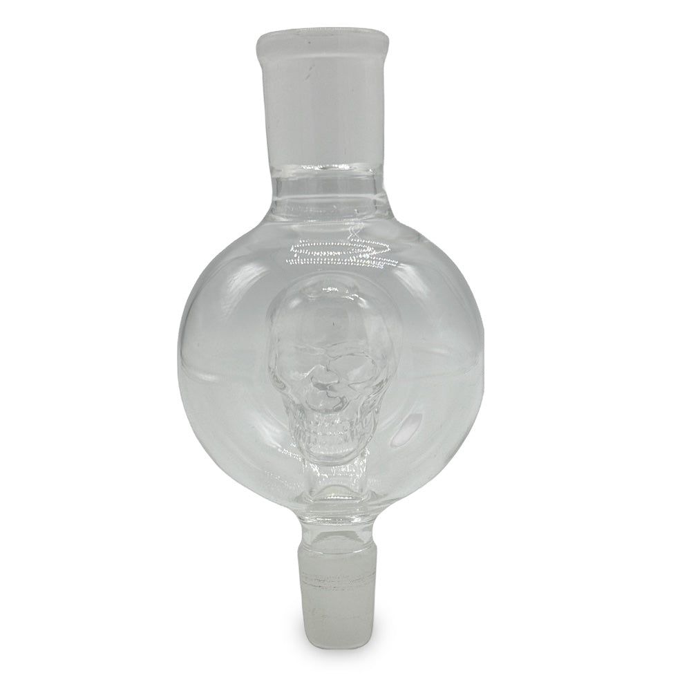 Glass Hookah Molasses Catcher Male Skulls