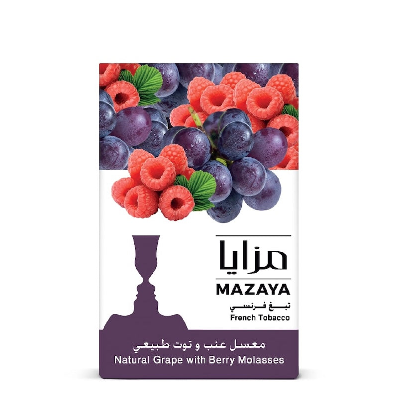 Mazaya Shisha Tobacco 50g - Grape with Berry