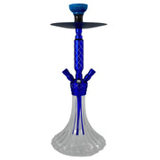 Hookah Station Dual Hose Hookah Blue