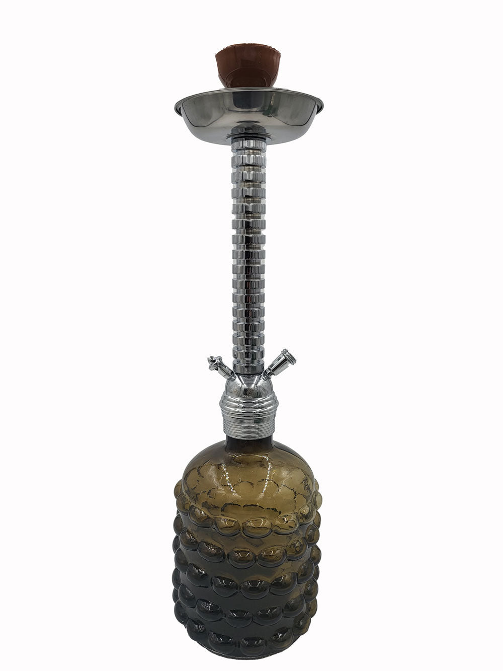 Column style hookah stem with large jug base