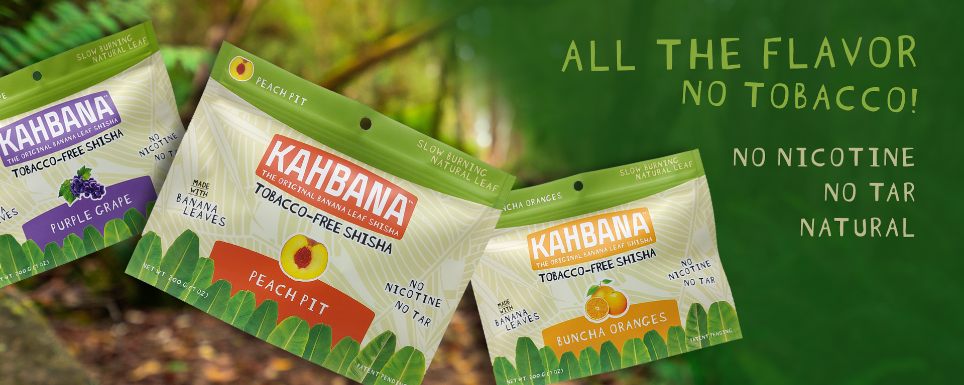 Kahbana Herbal Shisha Flavors