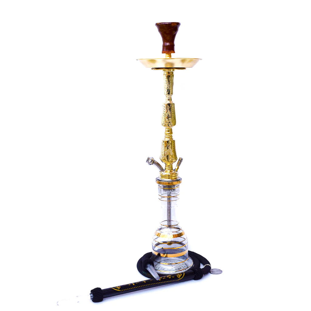 Khalil Mamoon Kamanja Gold Hookah