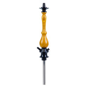 Karma Hookah Stem style 3.1 Yellow wood black metal finish