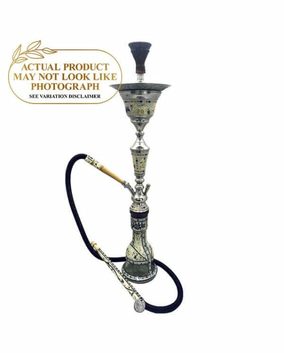 Khalil Mamoon Shell Ice Chamber Hookah 36"