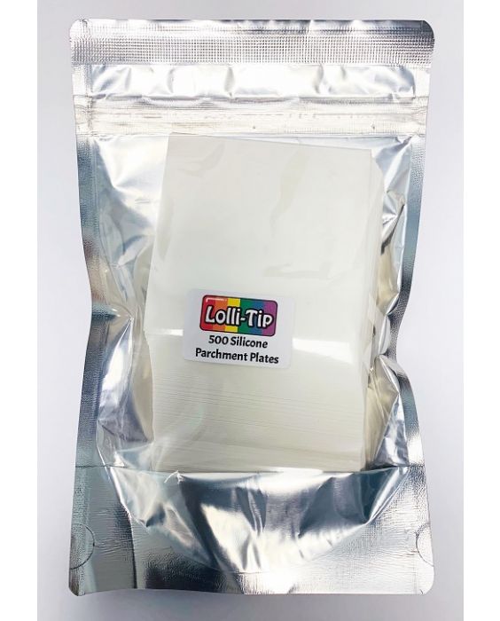 Lolli-Tip Parchment Plates