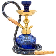 MYA QT Hookah Gold Blue