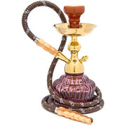 MYA QT Hookah Gold Purple