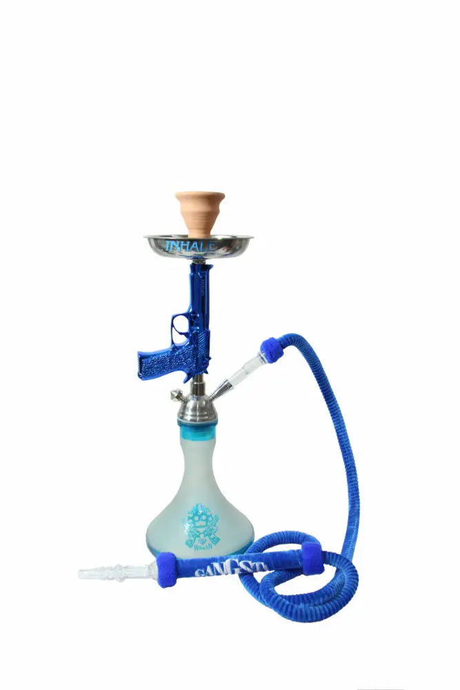 Pistol Hookah Aqua