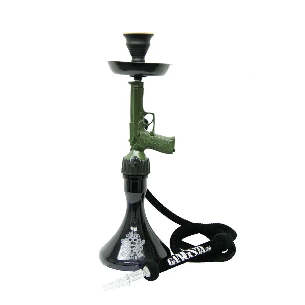 Pistol Hookah Green