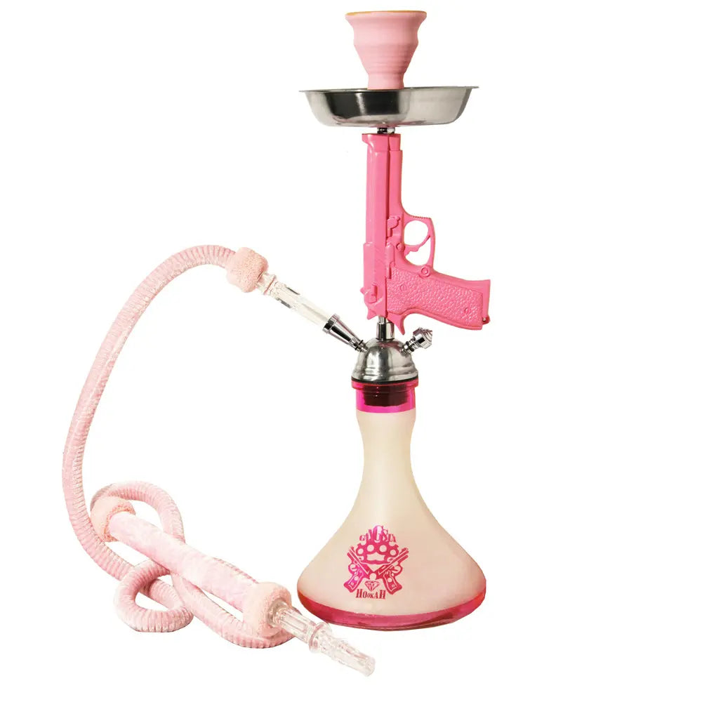 Pistol Hookah Pink