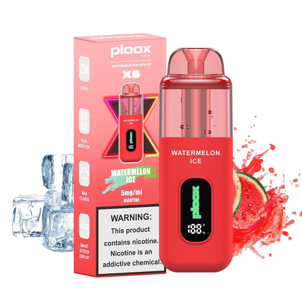 Ploox Hookah XS 25K Vape Disposable