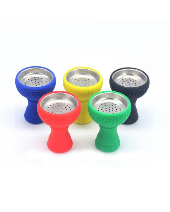 Silicone Metal Hookah Bowl