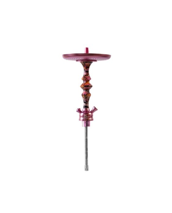 Zahrah Spade Jr Resin Pink Hookah Stem