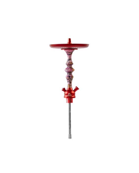 Zahrah Spade Jr Resin Red Hookah Stem