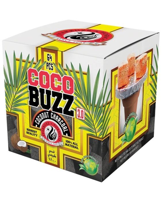 Starbuzz Cocobuzz 3.0 Coconut Hookah Charcoal