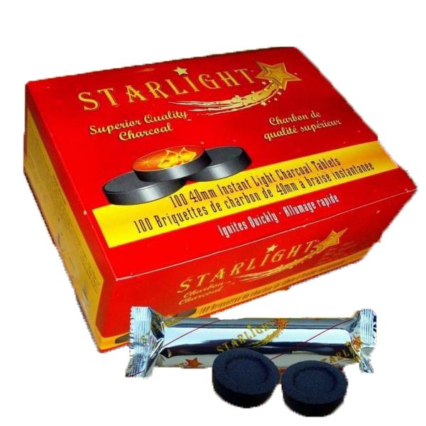 Starlight Quick Light Hookah Charcoals