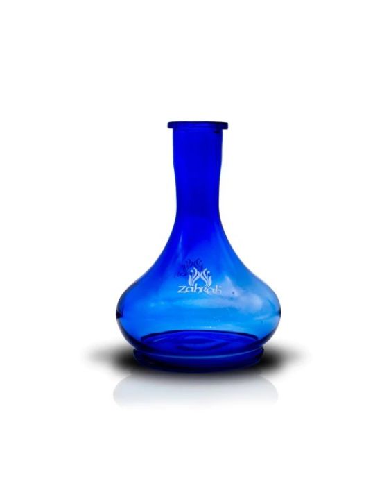 Zahrah Premium Glass Base Tear Drop Blue