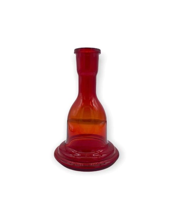 Zahrah Premium Glass Base Wide Bottom Red