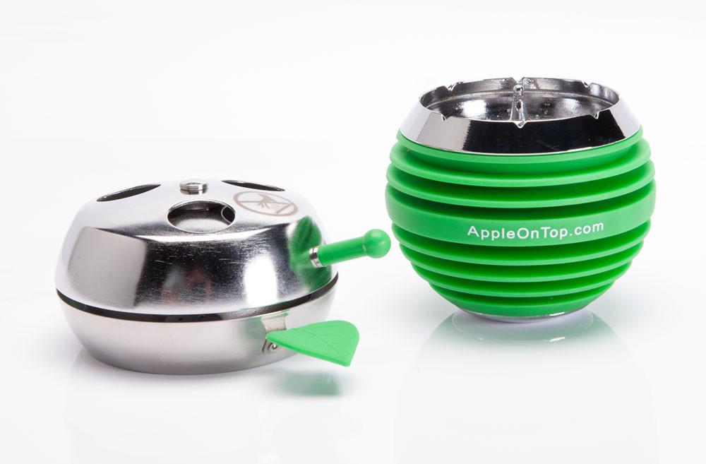 AppleOnTop Provost II Heat Management with AOT hookah bowl green