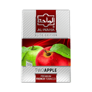 Al Waha Shisha 50g Two Apple