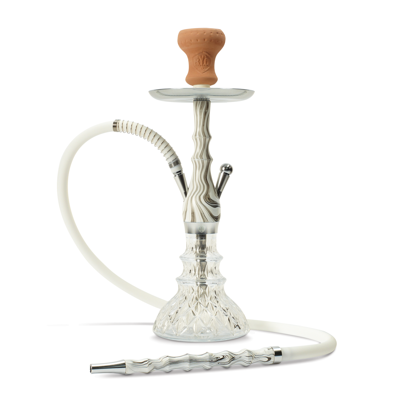 BYO Hookah Vdara 19" White