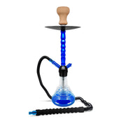 BYO Stratus Hookah 23" Blue stem matching base and hose