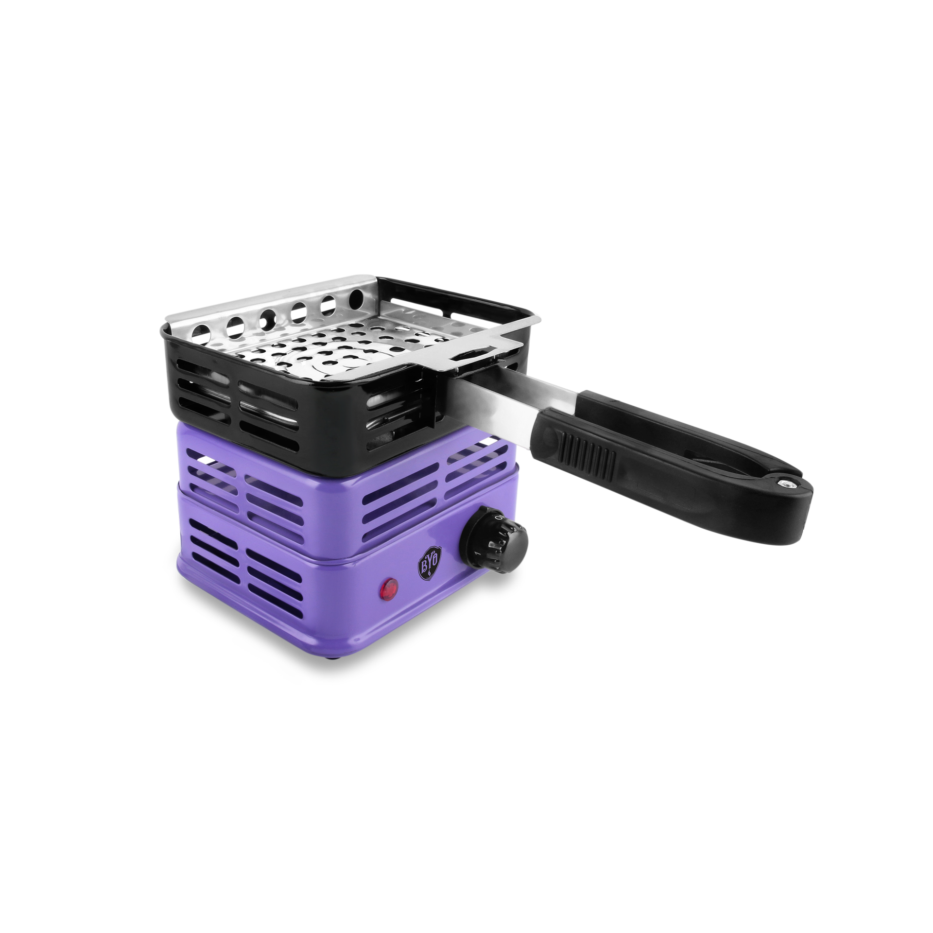 650w Hookah Charcoal Burner purple - TheHookah.com