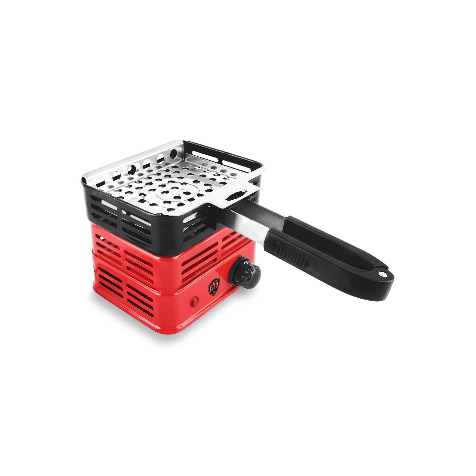 650w Hookah Charcoal Burner red - TheHookah.com