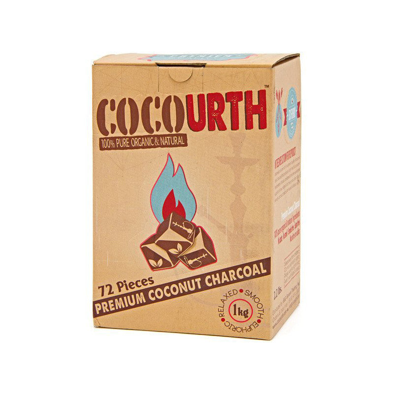 CocoUrth Cube Hookah Charcoal 72pcs - TheHookah.com
