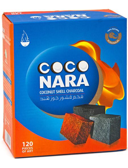 CocoNara Hookah Charcoal 120pc Flats - TheHookah.com