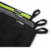 Fumari Cleaning Towel 3 Pack Hang Loop black green grey