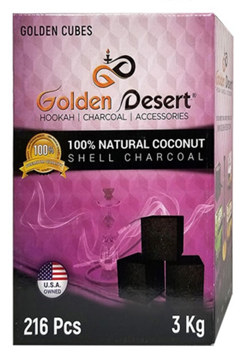 Golden Desert Large Cube Charcoal 216pcs