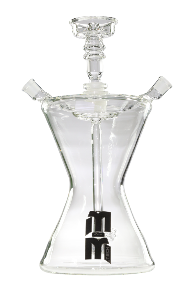 M&M Tech Hour Glass Hookah Black - TheHookah.com