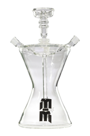 M&M Tech Hour Glass Hookah Black - TheHookah.com