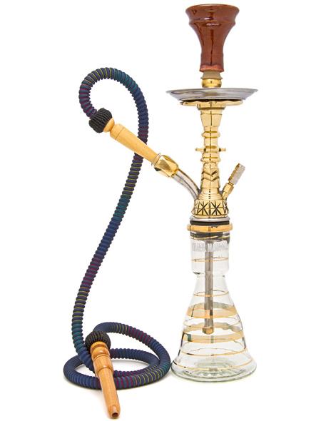 Khalil Mamoon Hookah Mini Beast Gold - TheHookah.com