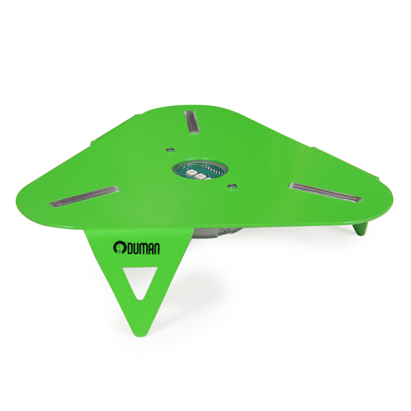 Oduman coaster triangle style led light stand green