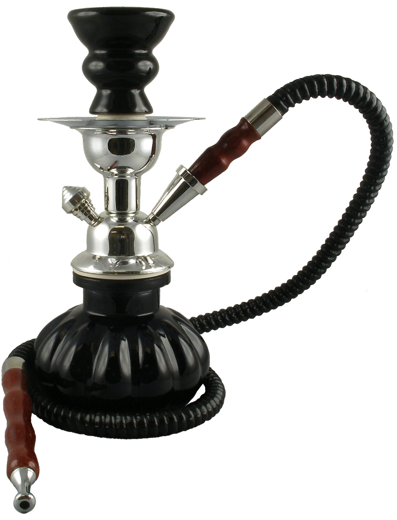 Pumpkin Hookah 9" Black