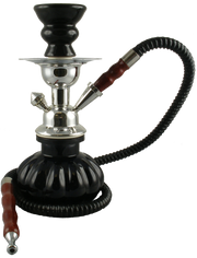 Pumpkin Hookah 9" Black