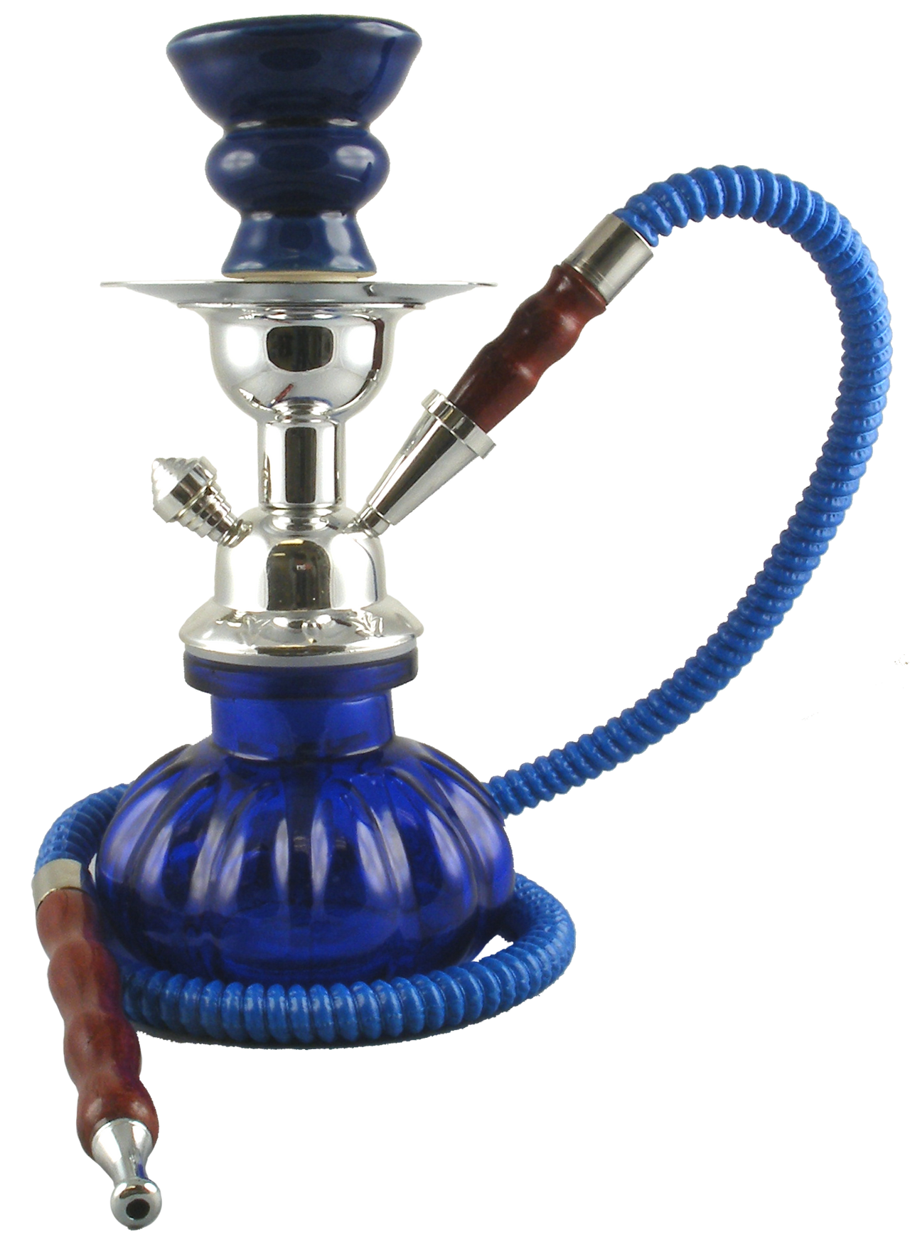 Pumpkin Hookah 9" Blue