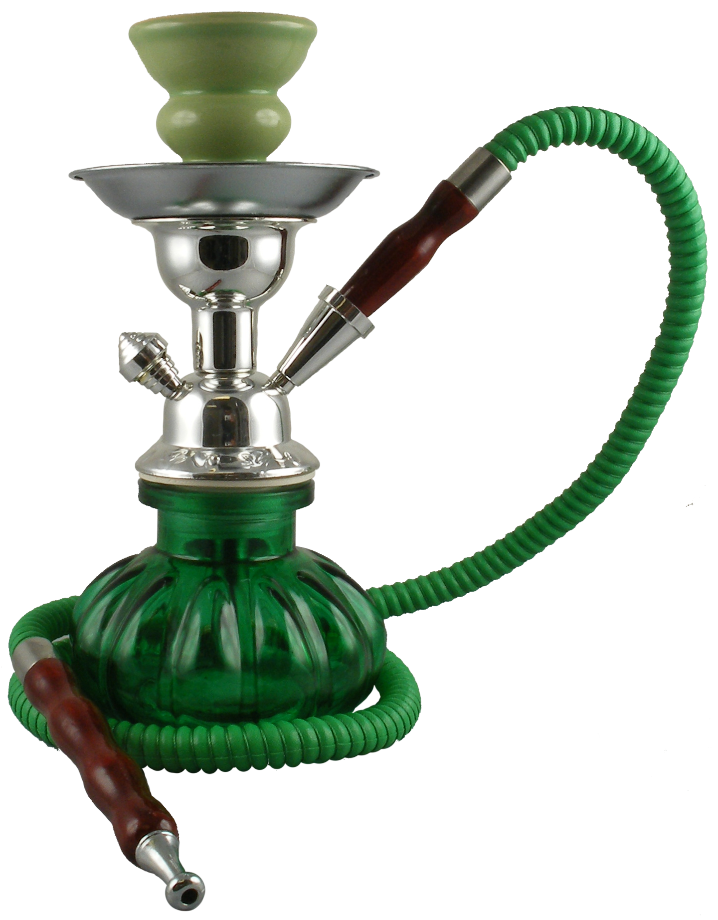 Pumpkin Hookah 9" Green