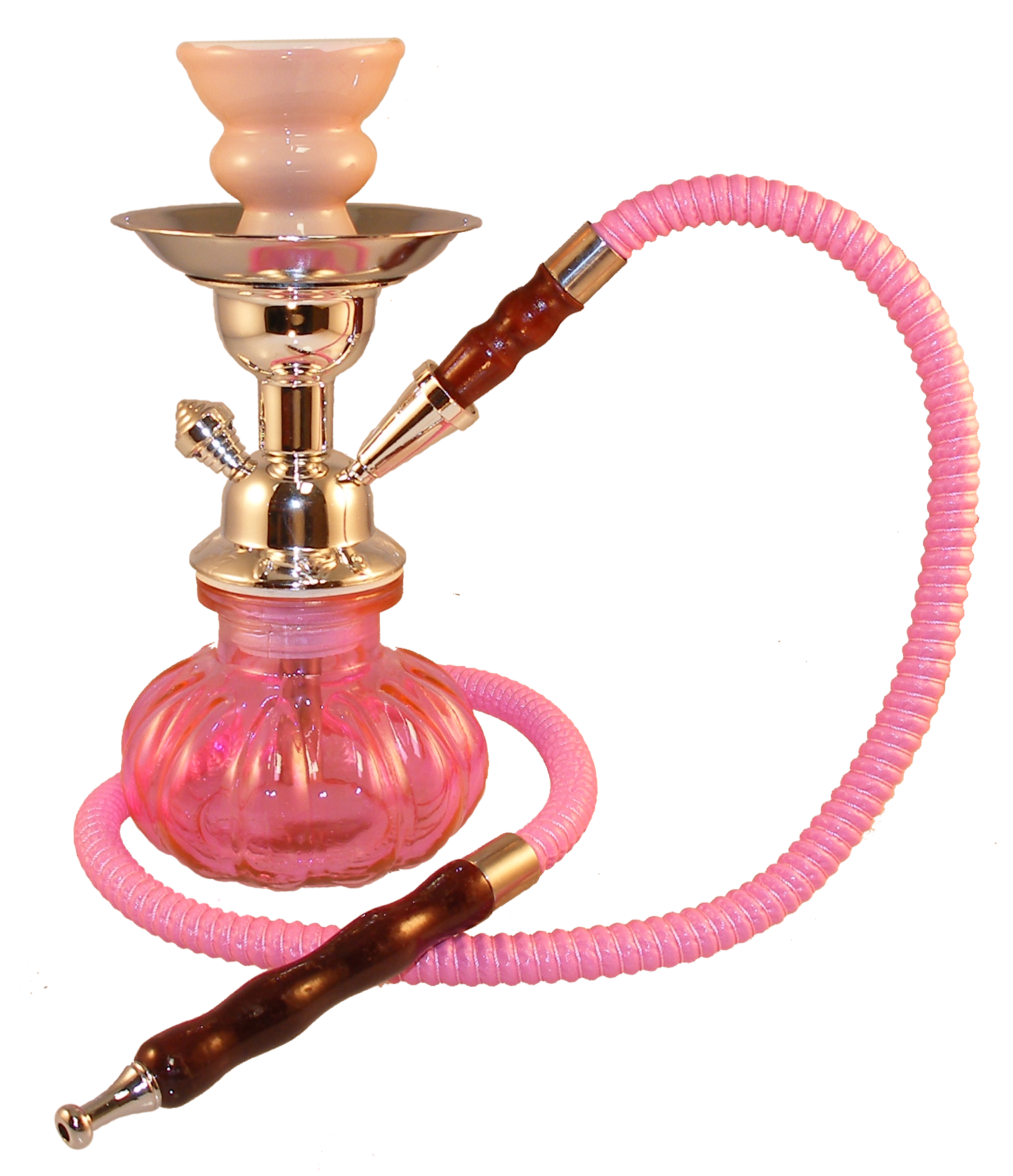 Pumpkin Hookah 9" Pink