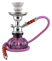 Pumpkin Hookah 9" Pink 2