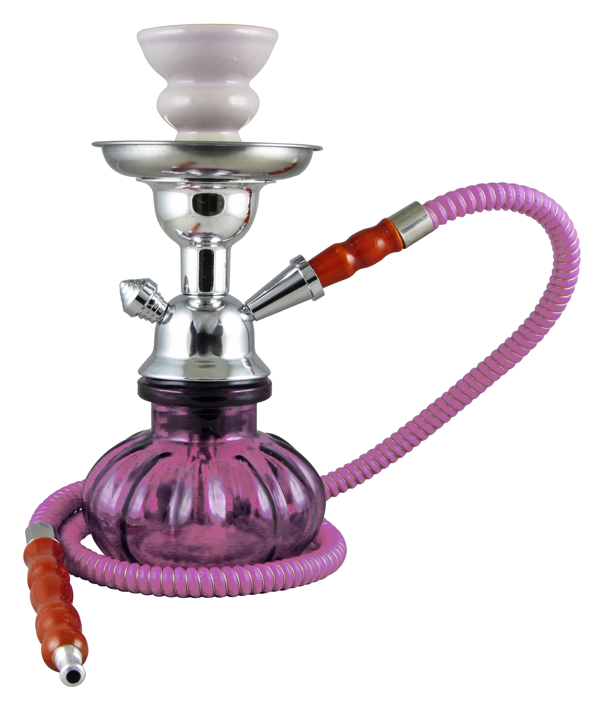 Pumpkin Hookah 9" Pink 2