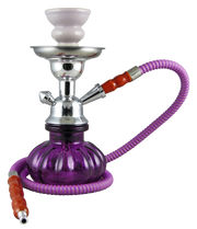 Pumpkin Hookah 9" Purple