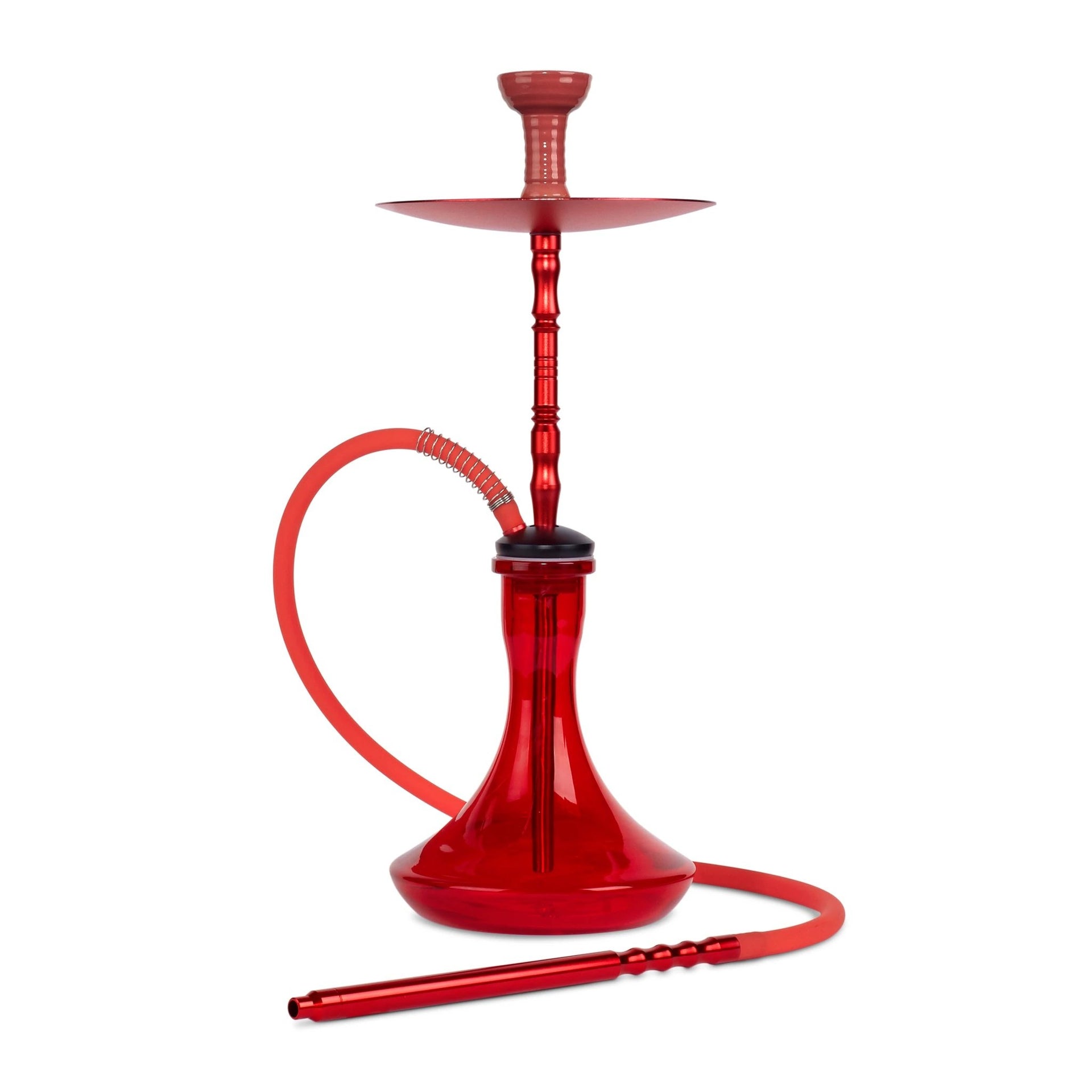 Amira Staxx Hookah 23" red stem red base