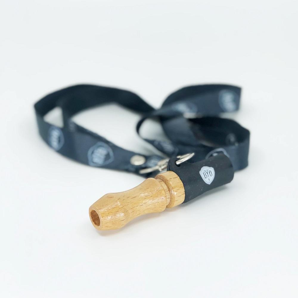 BYO Wood Lanyard Mouth Tip light wood